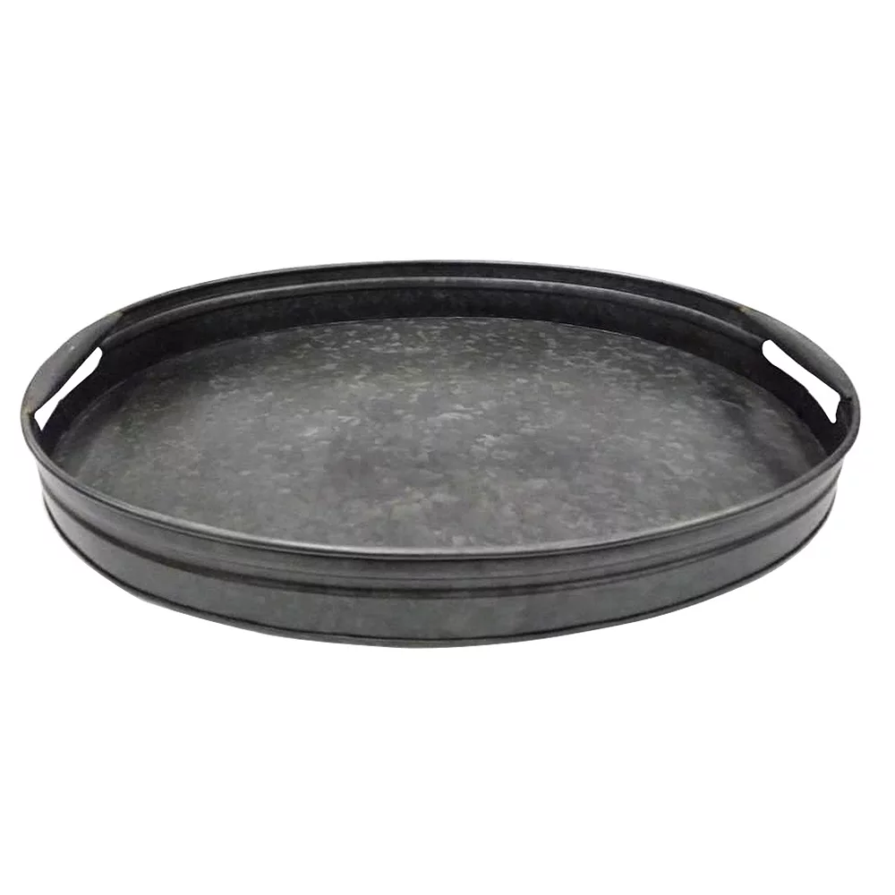 Food Network™ Galvanized Metal Serving Tray 4 Food Network™ Galvanized Metal Serving Tray - Image 2