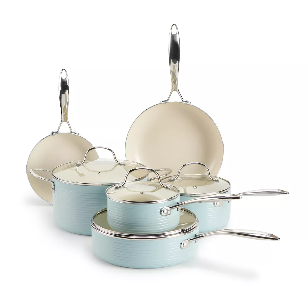 Food Network™ Farmstead 10-pc. Nonstick Ceramic Cookware Set 3 Food Network™ Farmstead 10-pc. Nonstick Ceramic Cookware Set