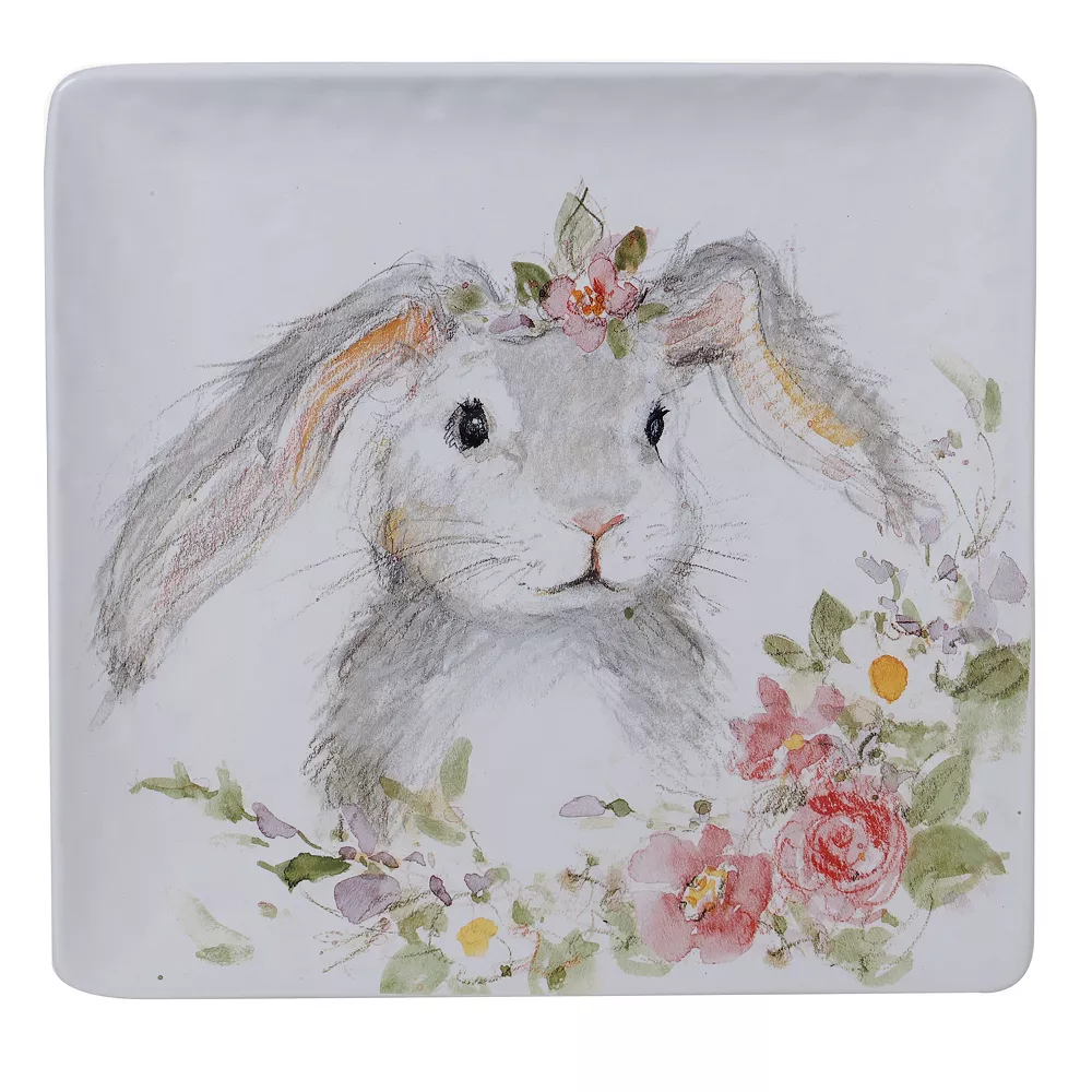 Certified International Sweet Bunny Serving Platter 3 Certified International Sweet Bunny Serving Platter