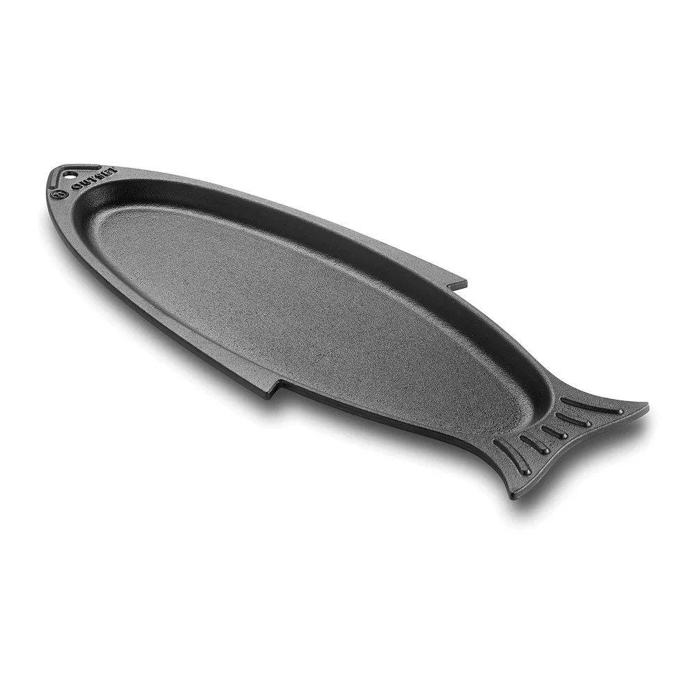 Outset Cast-Iron Fish Grill & Serving Pan 3 Outset Cast-Iron Fish Grill & Serving Pan