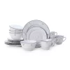 Pfaltzgraff Trellis Coastal White 16-pc. Dinnerware Set 2 Pfaltzgraff Trellis Coastal White 16-pc. Dinnerware Set -Home-Kitchen 4452881