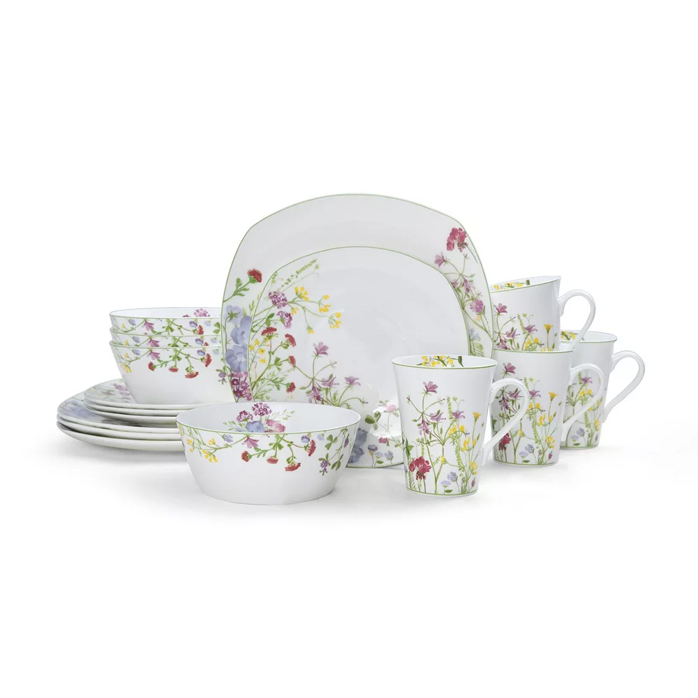 Mikasa Wildflower Garden 16-pc. Dinnerware Set 3 Mikasa Wildflower Garden 16-pc. Dinnerware Set