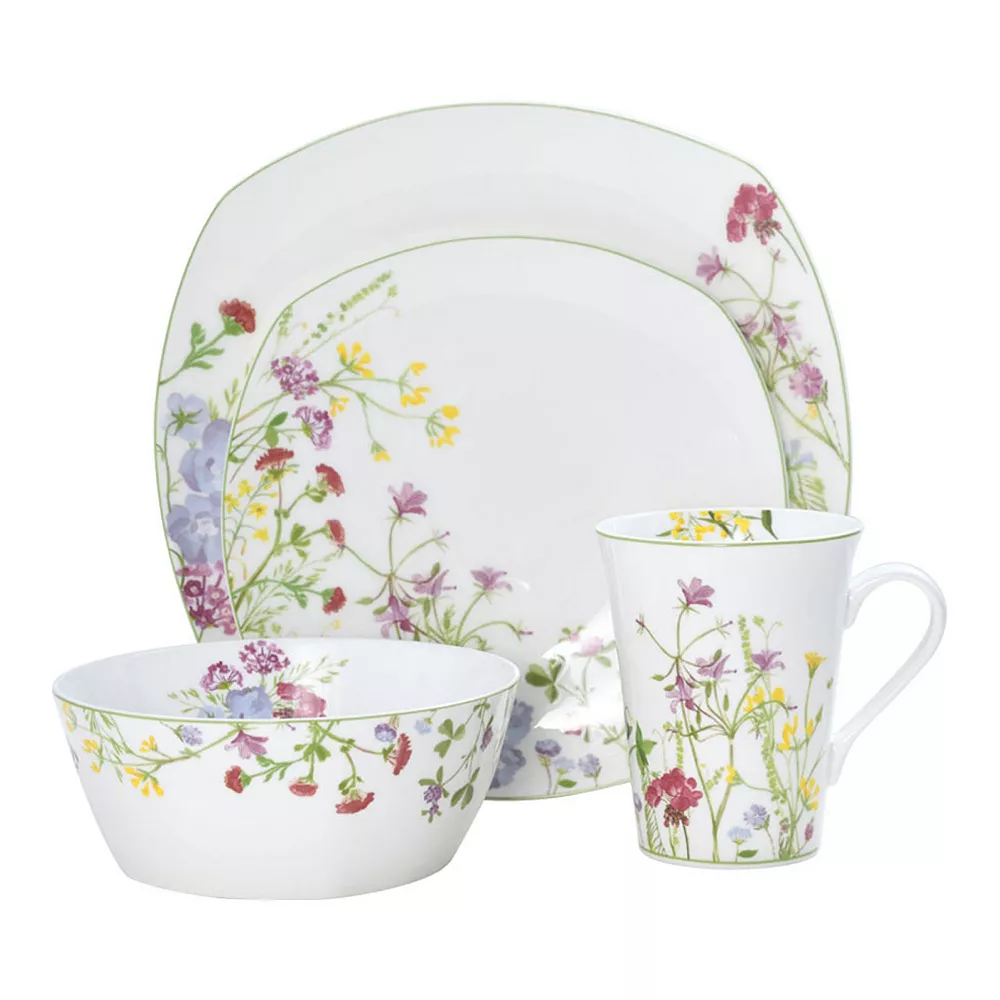 Mikasa Wildflower Garden 16-pc. Dinnerware Set 4 Mikasa Wildflower Garden 16-pc. Dinnerware Set - Image 2