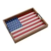 Mikasa Rectangle Flag Lazy Susan Serving Tray -Home-Kitchen 4459942