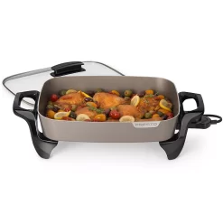 Presto 16-in. Ceramic Electric Skillet With Glass Cover -Home-Kitchen 4461067 ALT