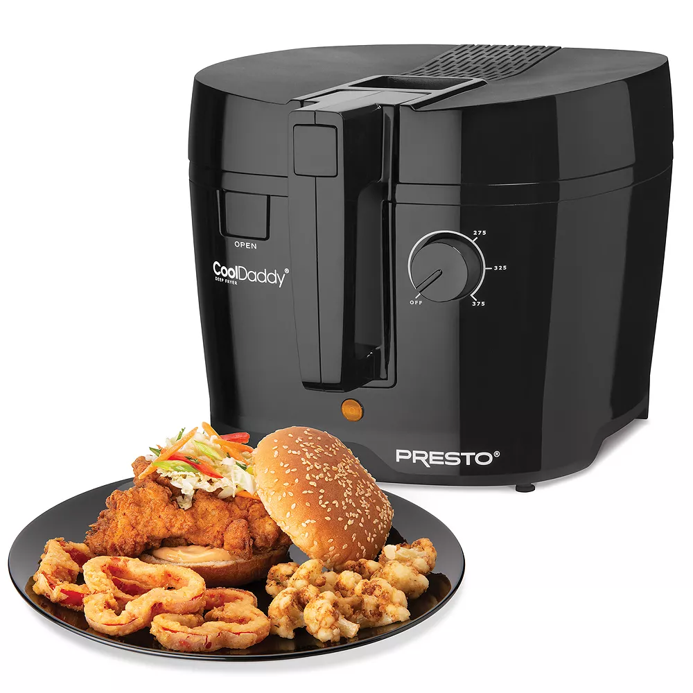 Presto CoolDaddy Cool-Touch Deep Fryer 4 Presto CoolDaddy Cool-Touch Deep Fryer - Image 2