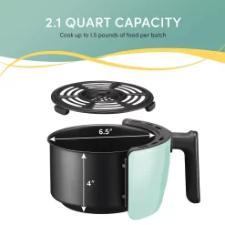Elite Gourmet 2.1-qt. Hot Air Fryer -Home-Kitchen 4481360 ALT2