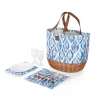 Picnic Time Promenade Picnic Basket -Home-Kitchen 4496578 Blue