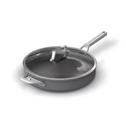Ninja Foodi NeverStick Premium Hard-Anodized 4-qt. Sauté Pan With Glass Lid