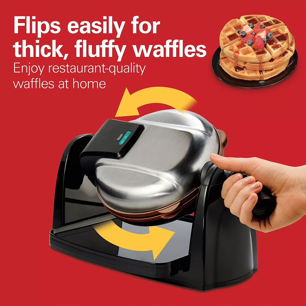 Hamilton Beach Durathon Belgian Waffle Maker 4 Hamilton Beach Durathon Belgian Waffle Maker - Image 2