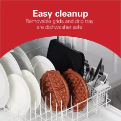 Hamilton Beach Durathon Belgian Waffle Maker 9 Hamilton Beach Durathon Belgian Waffle Maker -Home-Kitchen 4498608 ALT3