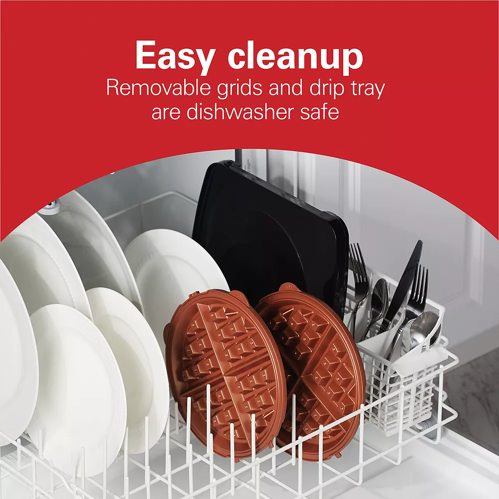 Hamilton Beach Durathon Belgian Waffle Maker 5 Hamilton Beach Durathon Belgian Waffle Maker - Image 3