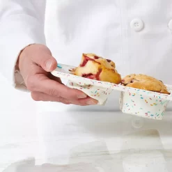 Trudeau 12-Cup Confetti Silicone Muffin Pan -Home-Kitchen 4499819 ALT3