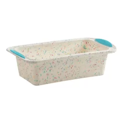 Trudeau Confetti Silicone Loaf Pan