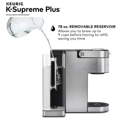 Keurig® K-Supreme Plus™ Single-Serve Coffee Maker 12 Keurig® K-Supreme Plus™ Single-Serve Coffee Maker -Home-Kitchen 4525713 ALT6