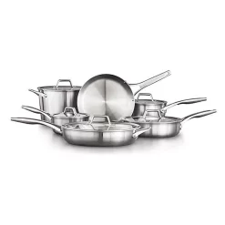 Calphalon Premier 11-pc. Stainless Steel Cookware Set