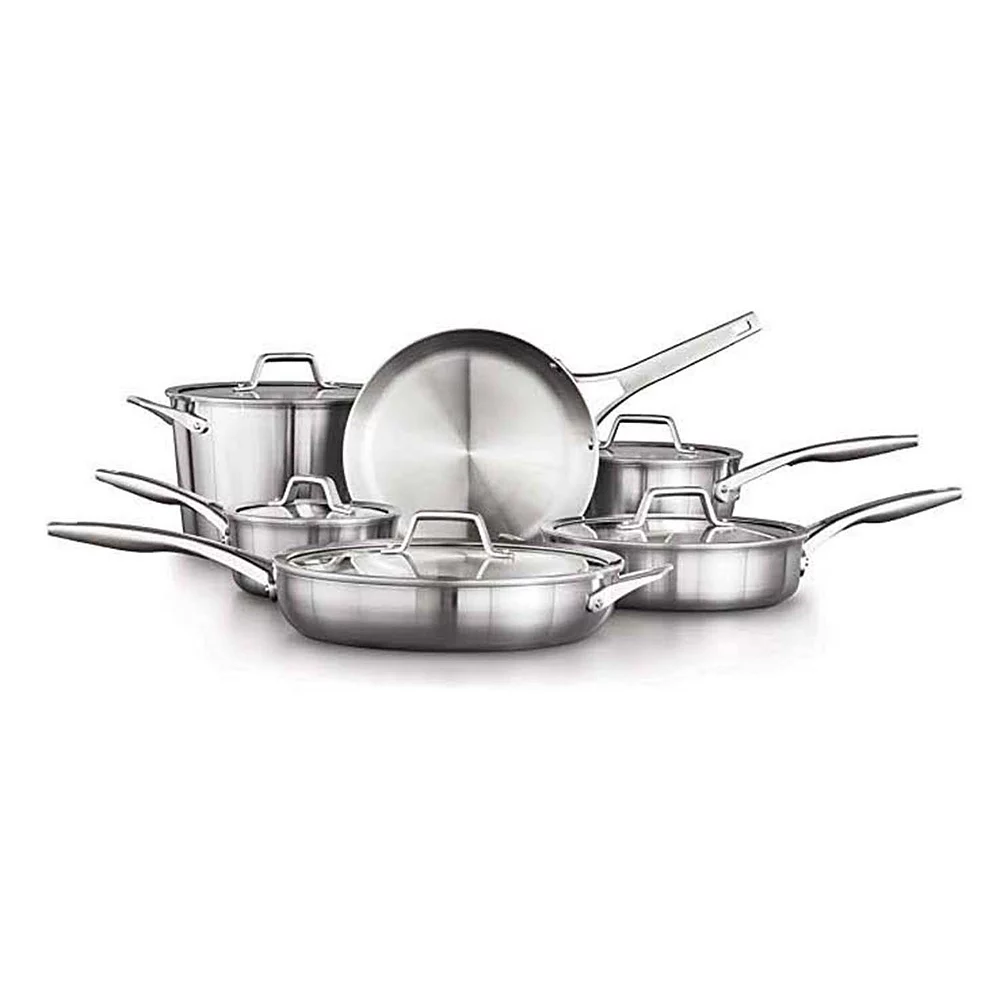 Calphalon Premier 11-pc. Stainless Steel Cookware Set 3 Calphalon Premier 11-pc. Stainless Steel Cookware Set