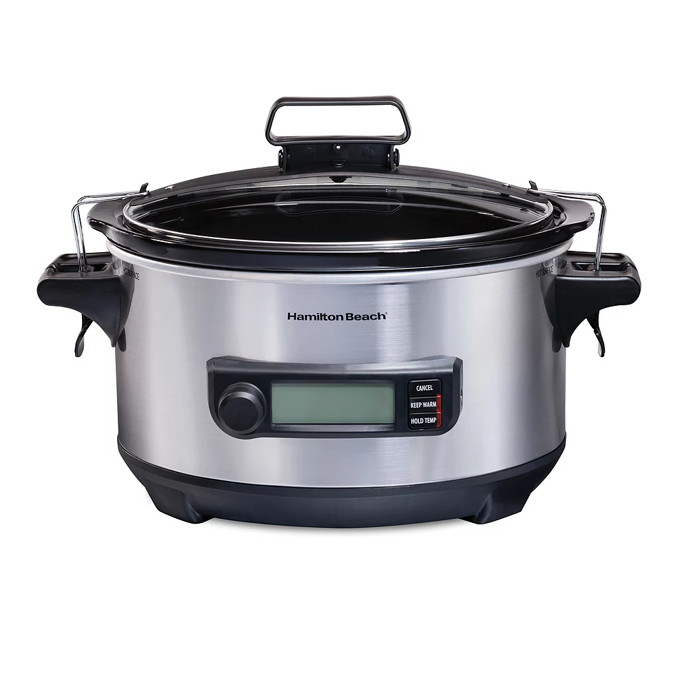 Hamilton Beach Temp Tracker 6-qt. Programmable Slow Cooker 3 Hamilton Beach Temp Tracker 6-qt. Programmable Slow Cooker
