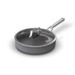 Ninja Foodi NeverStick Premium Hard-Anodized 3-qt. Sauté Pan With Glass Lid