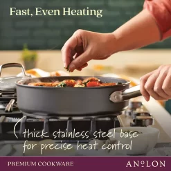 Anolon Accolade 8-in. Hard-Anodized Precision Forge Skillet 10 Anolon Accolade 8-in. Hard-Anodized Precision Forge Skillet -Home-Kitchen 4591278 ALT2