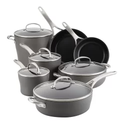 Anolon Allure 12-pc. Hard-Anodized Nonstick Cookware Set