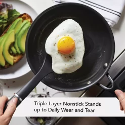 KitchenAid® 5-Ply Clad 8.25-in. Stainless Steel Nonstick Frypan -Home-Kitchen 4618416 ALT4