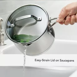 KitchenAid® 3-Ply 11-pc. Stainless Steel Cookware Set 10 KitchenAid® 3-Ply 11-pc. Stainless Steel Cookware Set -Home-Kitchen 4618419 ALT4