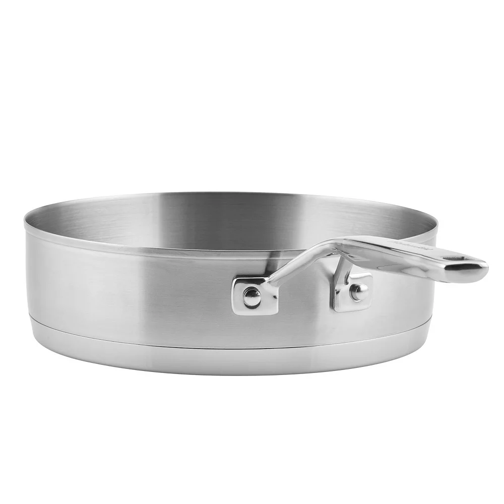 KitchenAid® 3-Ply 11-pc. Stainless Steel Cookware Set 8 KitchenAid® 3-Ply 11-pc. Stainless Steel Cookware Set - Image 6