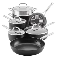 KitchenAid® Hard-Anodized Induction 11-pc. Nonstick Cookware Set