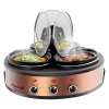 MegaChef 1.5-qt. Triple Slow Cooker & Buffet Server 1 MegaChef 1.5-qt. Triple Slow Cooker & Buffet Server -Home-Kitchen 4654560