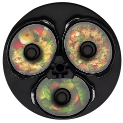 MegaChef 1.5-qt. Triple Slow Cooker & Buffet Server 12 MegaChef 1.5-qt. Triple Slow Cooker & Buffet Server -Home-Kitchen 4654560 ALT4