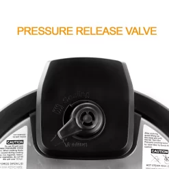 MegaChef 6-qt. Stainless Steel Digital Pressure Cooker -Home-Kitchen 4654567 ALT3