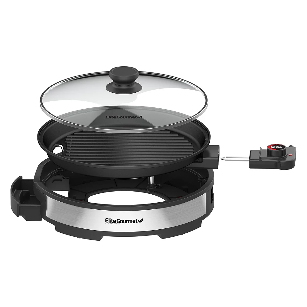 Elite 12-in. Deluxe Indoor Grill 6 Elite 12-in. Deluxe Indoor Grill - Image 4