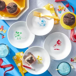 Disney's Mickey Mouse The True Original 4-pc. Appetizer Plate Set By Corelle -Home-Kitchen 4778509 ALT