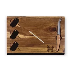 Disney's Mickey & Minnie Mouse Delio Acacia Cheese Cutting Board & Tools Set By Toscana