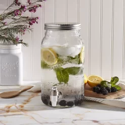 Mason Craft & More 4-Liter Drink Dispenser 8 Mason Craft & More 4-Liter Drink Dispenser -Home-Kitchen 4840230 ALT2