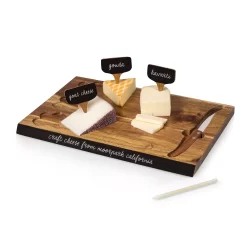 Picnic Time Seattle Mariners Delio Cheese Cutting Board & Tools Set 8 Picnic Time Seattle Mariners Delio Cheese Cutting Board & Tools Set -Home-Kitchen 4843667 ALT2