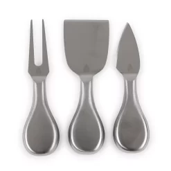 Picnic Time Toronto Blue Jays Concerto Glass-Top Cheese Cutting Board & Tools Set -Home-Kitchen 4853217 ALT2