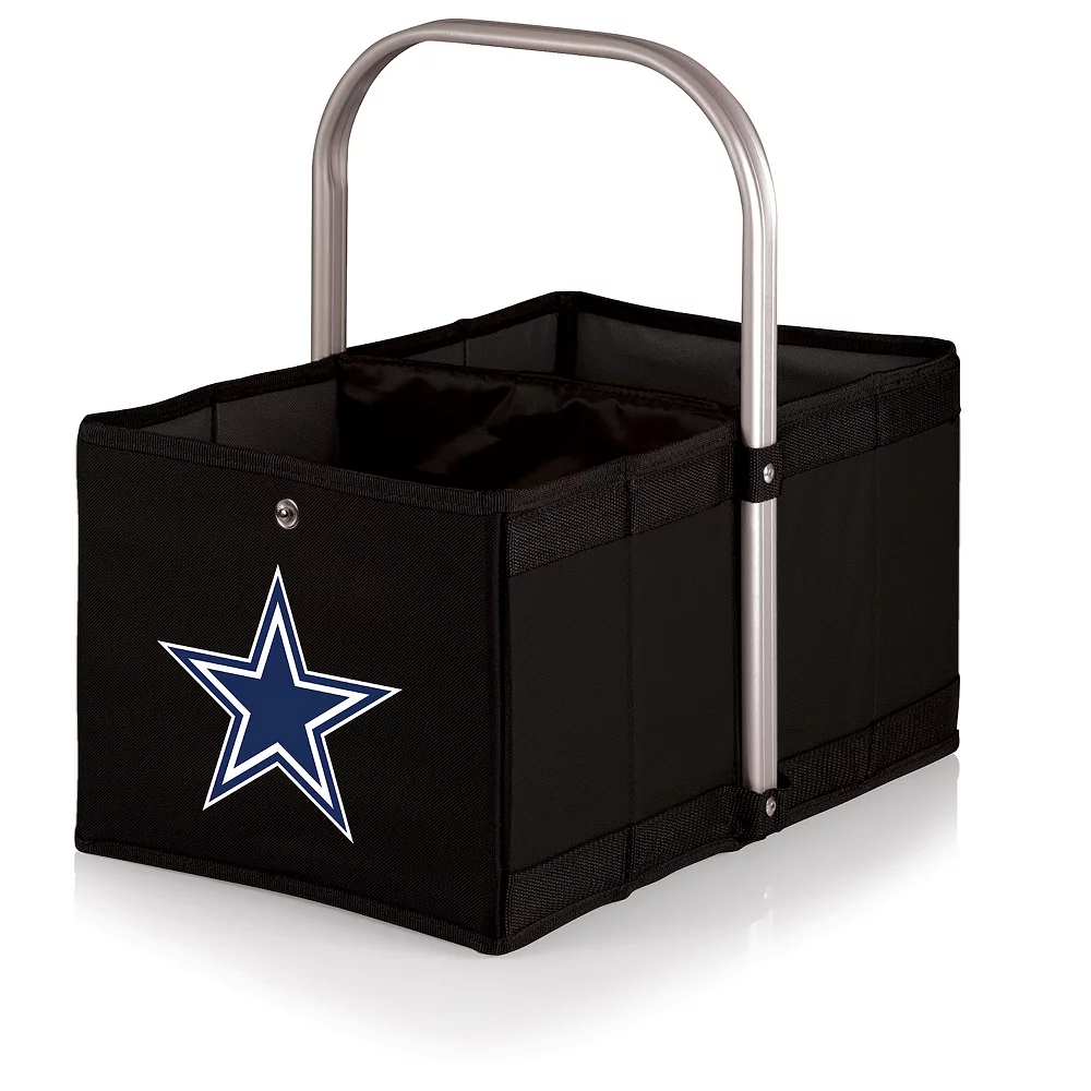 Picnic Time Dallas Cowboys Urban Basket Folding Picnic Basket 3 Picnic Time Dallas Cowboys Urban Basket Folding Picnic Basket