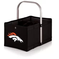 Picnic Time Denver Broncos Urban Basket Folding Picnic Basket