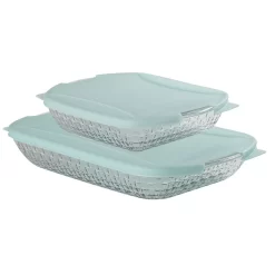 Anchor Hocking 4-pc. Basketweave Ovenware Set