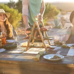 Picnic Time USC Trojans Tiered Ladder Serving Station -Home-Kitchen 4880037 ALT4