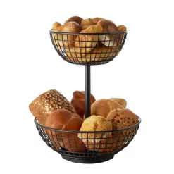 Food Network™ Wire 2-Tier Basket -Home-Kitchen 4941511 ALT2