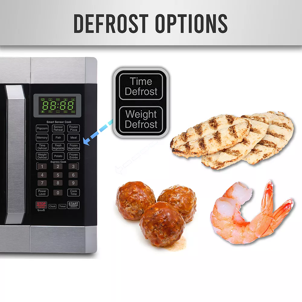 Farberware® 1100-Watt Microwave Oven With Smart Sensor Cooking 8 Farberware® 1100-Watt Microwave Oven With Smart Sensor Cooking - Image 6