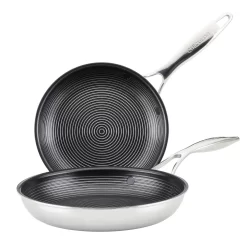 Circulon® SteelShield C-Series 2-pc. Tri-Ply Clad Nonstick Frypan Set