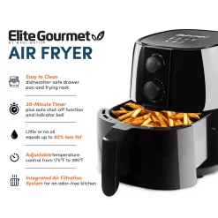 Elite Gourmet 4-qt. Air Fryer -Home-Kitchen 4979199 ALT4