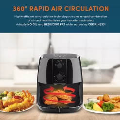 Elite Gourmet 4-qt. Air Fryer -Home-Kitchen 4979199 ALT5