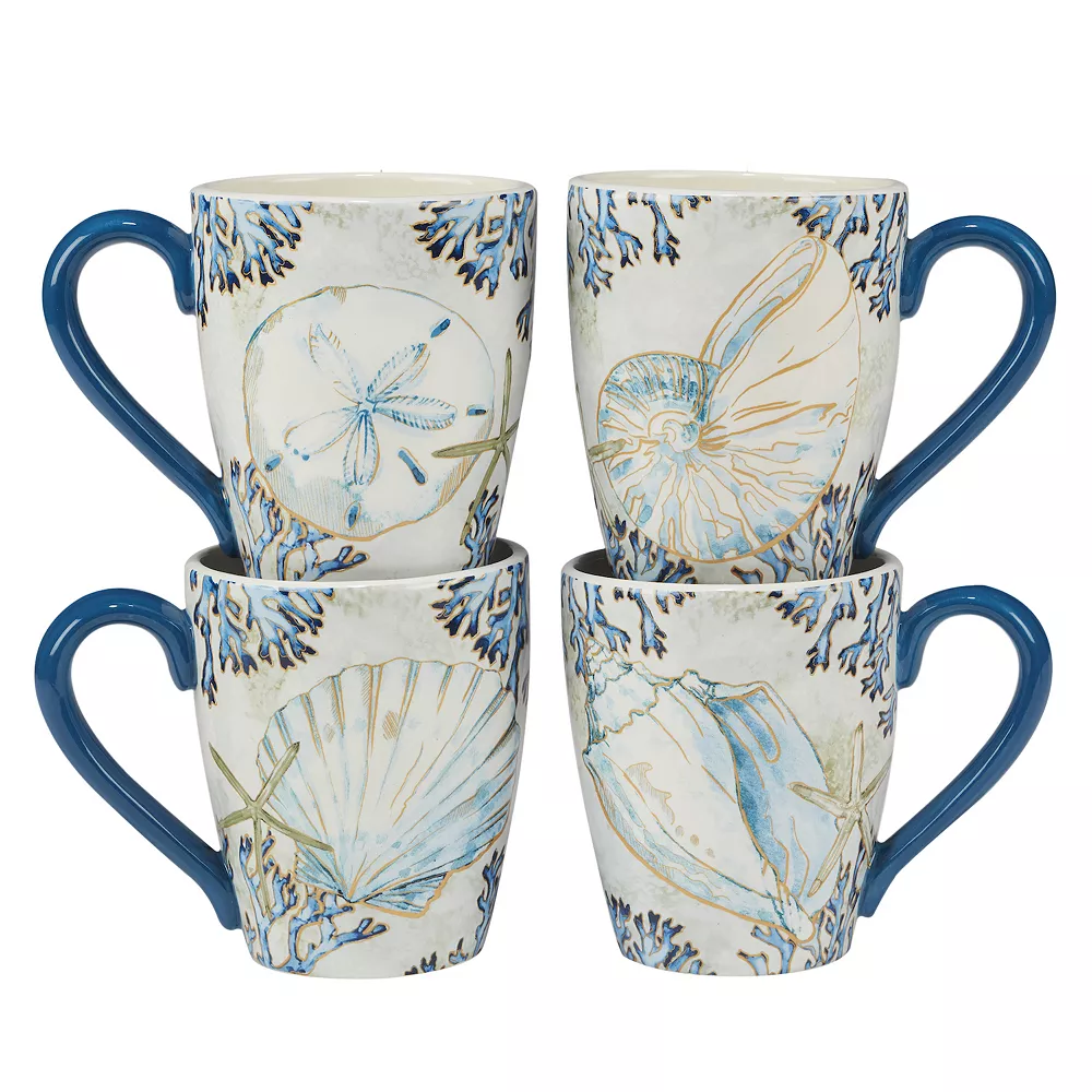 Certified International Playa Shells 16-pc. Dinnerware Set 8 Certified International Playa Shells 16-pc. Dinnerware Set - Image 6