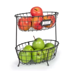 Spectrum Vintage Industrial Gray 2-Tier Server -Home-Kitchen 4991671 ALT5