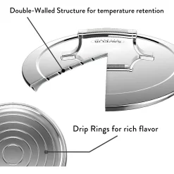 Saveur Selects Voyage Tri-Ply 11-pc. Cookware Set -Home-Kitchen 5008821 ALT3